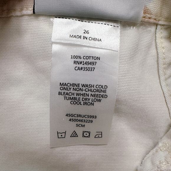 Joe’s Women's The Blake Cotton High Rise Wide Leg Cropped Pants Camo sz 26 NWT - Picture 11 of 12